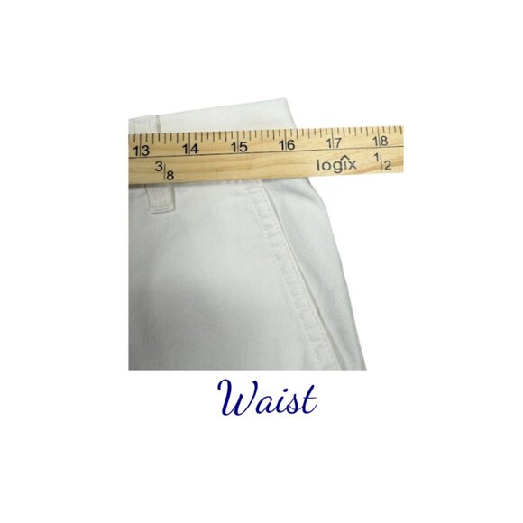J. Crew Shorts Mid Rise Fit Functional Side/Back Pockets Lightweight White 6 NWT - Picture 9 of 9
